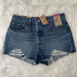 Levi’s 501 Original Fit High Rise Women's Shorts 31